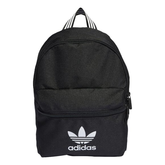 adidas Black Small Adicolor Classic Backpack/NWT - Picture 1 of 13